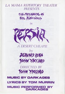 Program: "Persia, A Desert Cheapie" (1972)