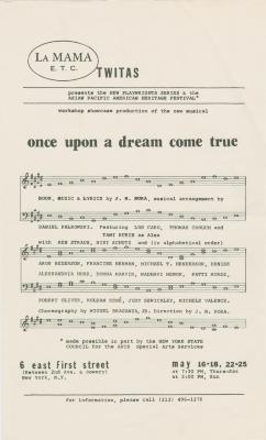 Program: "once upon a dream come true" (1985)