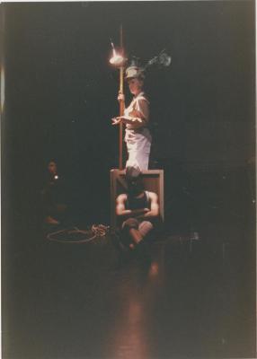 Production Photograph: "An Altar to Himself" (1988)