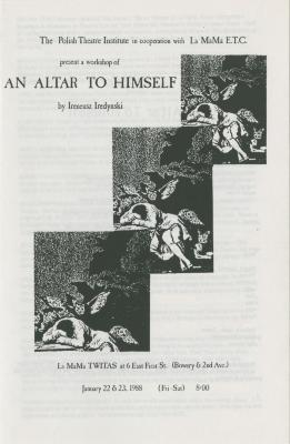 Show File: "An Altar to Himself" (1988)