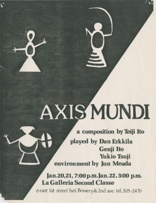 Show File: "Axis Mundi" (1984)