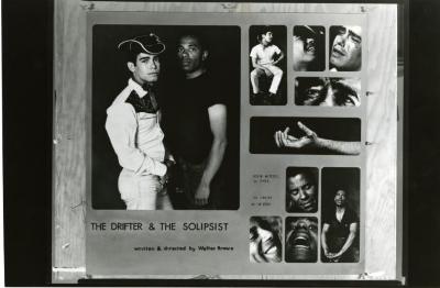 Photograph of Poster for "The Drifter and the Solipsist" (1965)