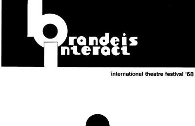 Promotional Mailer: Brandeis Interact International Theatre Festival (1968)