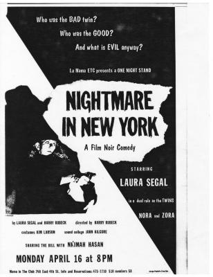 Poster: Nightmare in New York