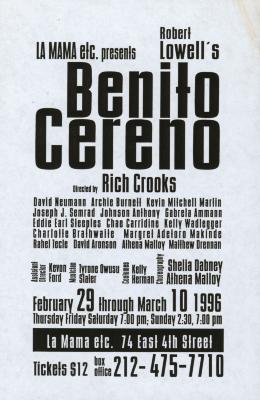 Show File: "Benito Cereno" (1996)