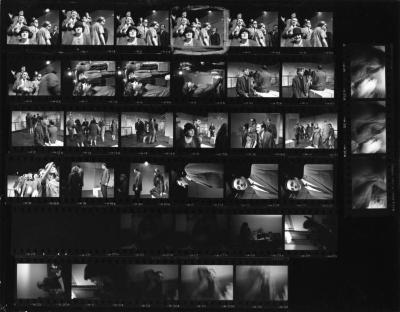 Contact Sheets: "Pavane [Interview] and America Hurrah [Motel]"