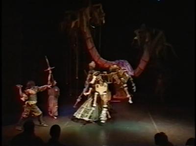 Video Work: Documentation of "Aguirre: The Spiral of the Warrior" (1996) 