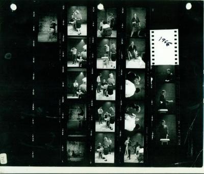 Photographic Contact Sheets: "BbAaNnGg!, A Benefit Gala" (1965)