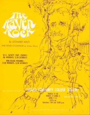 Promotional Flyer: "The Raven Rock" (1969) 