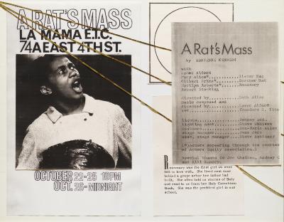 Poster collage: "A Rat's Mass" (1969)