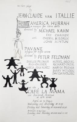 Poster: “America Hurrah” and “Pavane” (1965)