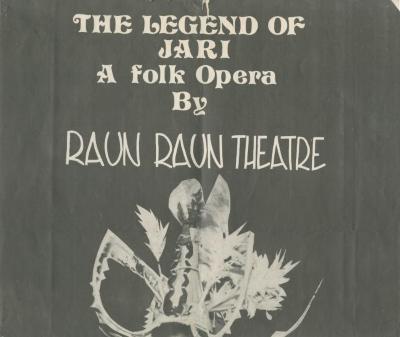 Poster for "The Raun Raun Theatre of Papua New Guinea" (1978)