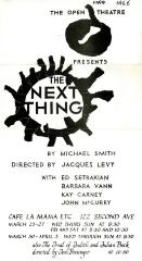 Notice: "The Next Thing" (1966)