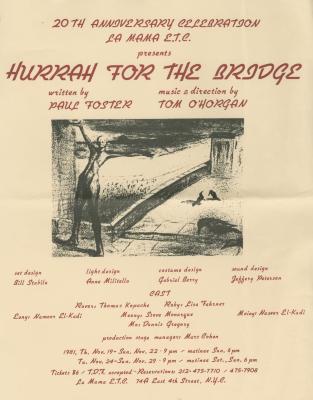 Promotional Flyer: "Hurrah for the Bridge" (1981)