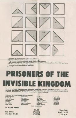 Poster for "Prisoners of the Invisible Kingdom" (1982)