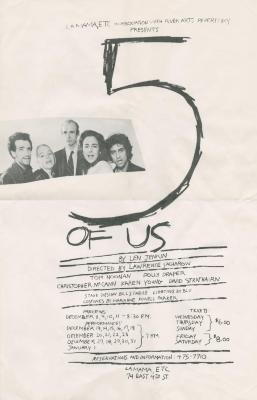 Poster for "Five of Us" (1983)