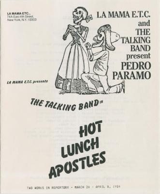 Program:"Hot Lunch Apostles," and "Pedro Paramo" (1984)
