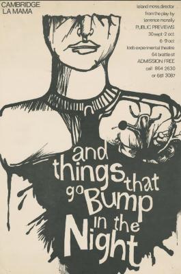 Poster: "And Things That Go Bump in the Night" in Cambridge, Massachusetts (1971)